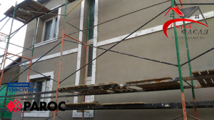 Варианты отделки дома фасадной лепниной