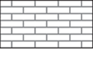 Ceresit Трафареты VISAGE Трафарет: Кирпичная кладка Лондона