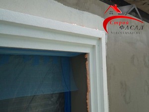 Варианты отделки дома фасадной лепниной